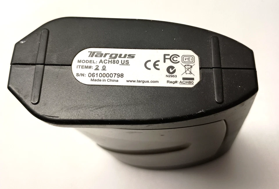 Targus 7-Port USB 2.0 Desktop Hub with Audio Pass-Through ACH80US Tested - Image 3 of 4