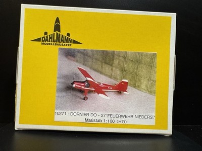 Dahlmann 1/100 Bausatz Kit Dornier DO 27 Feuerwehr Niedersachsen in O-Box