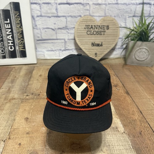 Circle Y Brand Yoakum Texas Ranch Wear Hat Vintage SnapBack