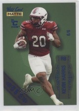 2022 Wild Card MATTE Chase Green 5 Stripe 6/6 Kevin Harris #MB-73 Rookie RC 0a3. rookie card picture