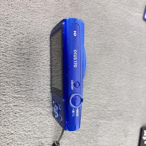 Canon IXUS 170 /PowerShot ELPH 170 IS 20.0 MP Digital Compact Camera Blue Tested - Bild 11 von 15