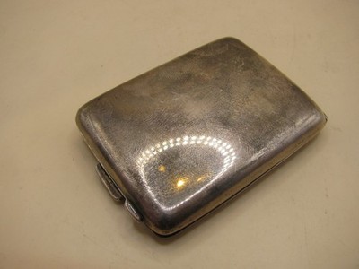 Antiker Sterling Silber Streichholz Bucheinband / Vesta Etui von Walker & Hall