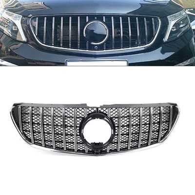 GTR Stil Frontstoßstange Kühlergrill Grille für Benz V Klasse W447 2016-2020