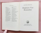 Elephants Can Remember by Agatha Christie, 1972, Hardcover