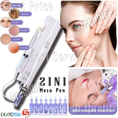 Mini Electric 2In1 Water Pen Facial Skin Care Beauty Machine Or Replacement Pins