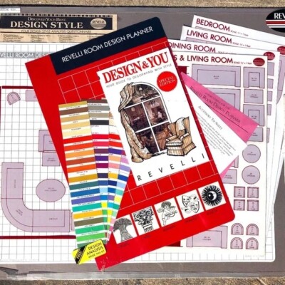 DECORATE LIKE A PRO WITH PEEL/STICK SYMBOLS-(OVER 100 PIECES)+DESIGN & YOU BOOK!