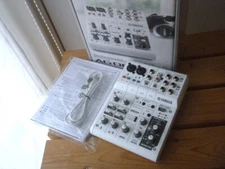 YAMAHA AG06 W 6ch Live Streaming Mixer White AG 06 AG06 MK2 MKII USED