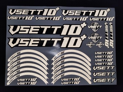 Reflektierendes Aufkleber Set für Vsett 10+ Elektroroller Radaufkleber Streifen