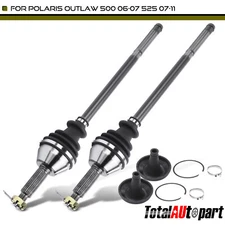 2x CV Axle Assembly for Polaris Outlaw 500 2006-2007 525 2007-2011 Rear LH & RH