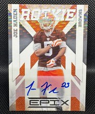 2010 Panini Epix Joe Haden Cleveland Browns Rookie Auto Refractor #150 135/499