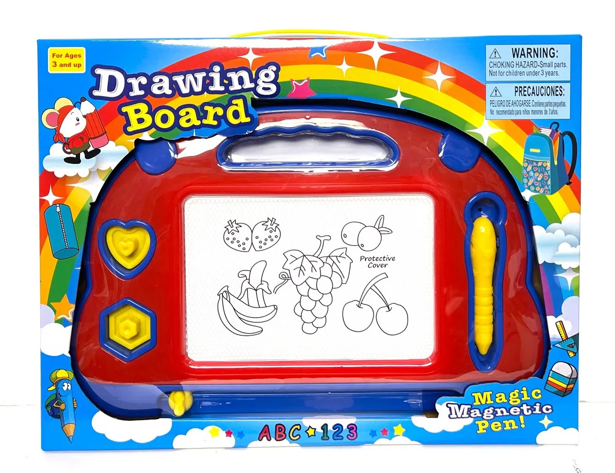 Magnetic Doodle Board, Magnetic Erasable Drawing Pad Gift For Kids