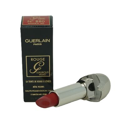 Guerlain Rouge G Luxurious Velvet Matte Lipstick Shade Lippenstift 3,5g No 880 M