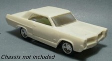 Vintage Resin Ho Slot Car Scale 1964 Pontiac Grand Prix T-jet Mounts