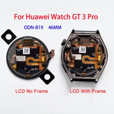For Huawei Watch GT 3 Pro ODN-B19 46MM Single Cable LCD Display Screen Digitizer
