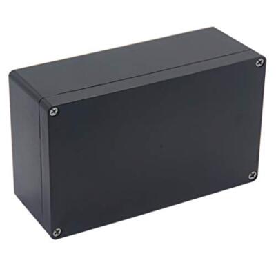 Project Box IP65 Waterproof Junction Box ABS Plastic Black Electrical Boxes DIY