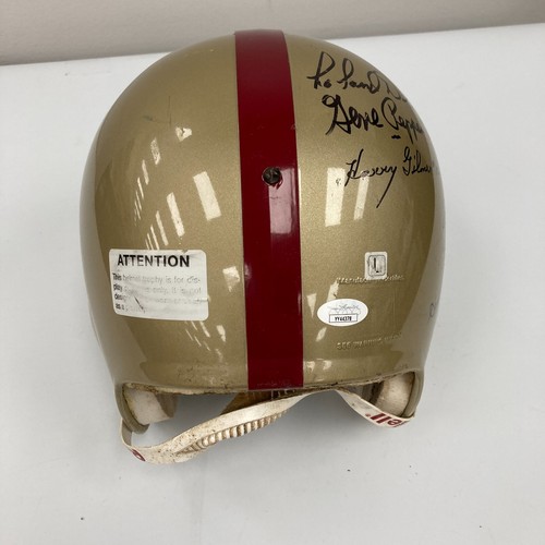 1952 Washington Redskins Team Signed Full Size Helmet Sammy Baugh JSA COA - Picture 7 of 13