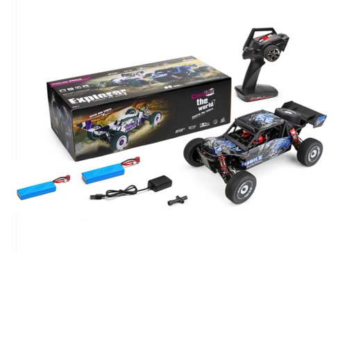 RC Car Wltoys Buggy 124018 High Speed 1/12 Racing 60km/H 4WD Off-Road Drift - Picture 14 of 15