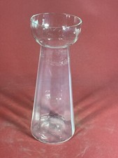 Hyazinthen Glas Vase 1910/20er Art Deco Vintage Design Orig. Handarbeit Antik