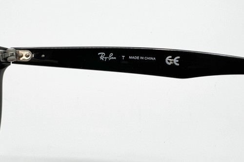 Ray-Ban RB5356 2000 Eyeglasses Frames Black Square 52-19-145 11494 - Picture 6 of 7