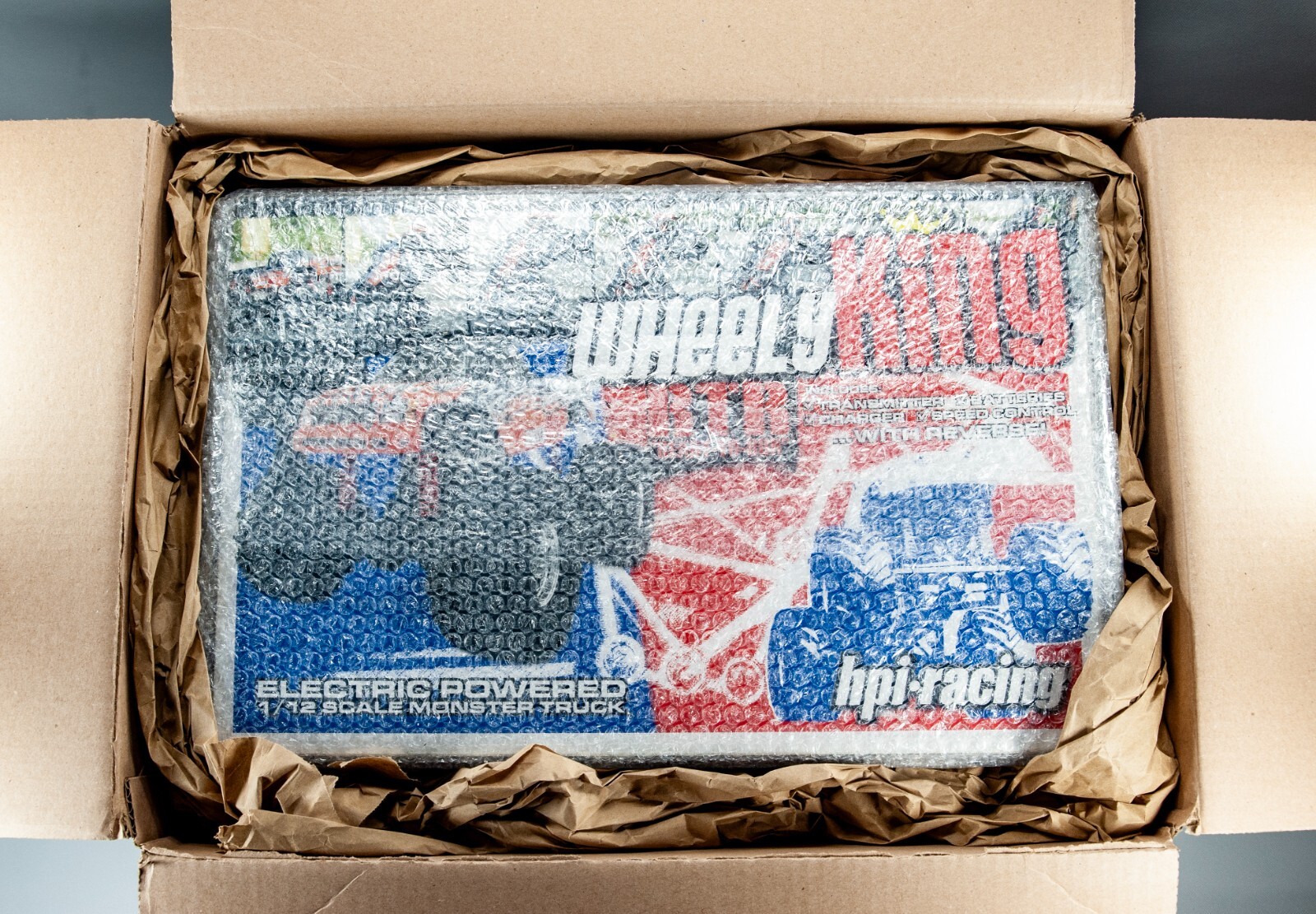 *NEW* HPI Racing Wheely King 1/12 2WD RC Monster Truck RTR 10820 WHEELIES!! eBay