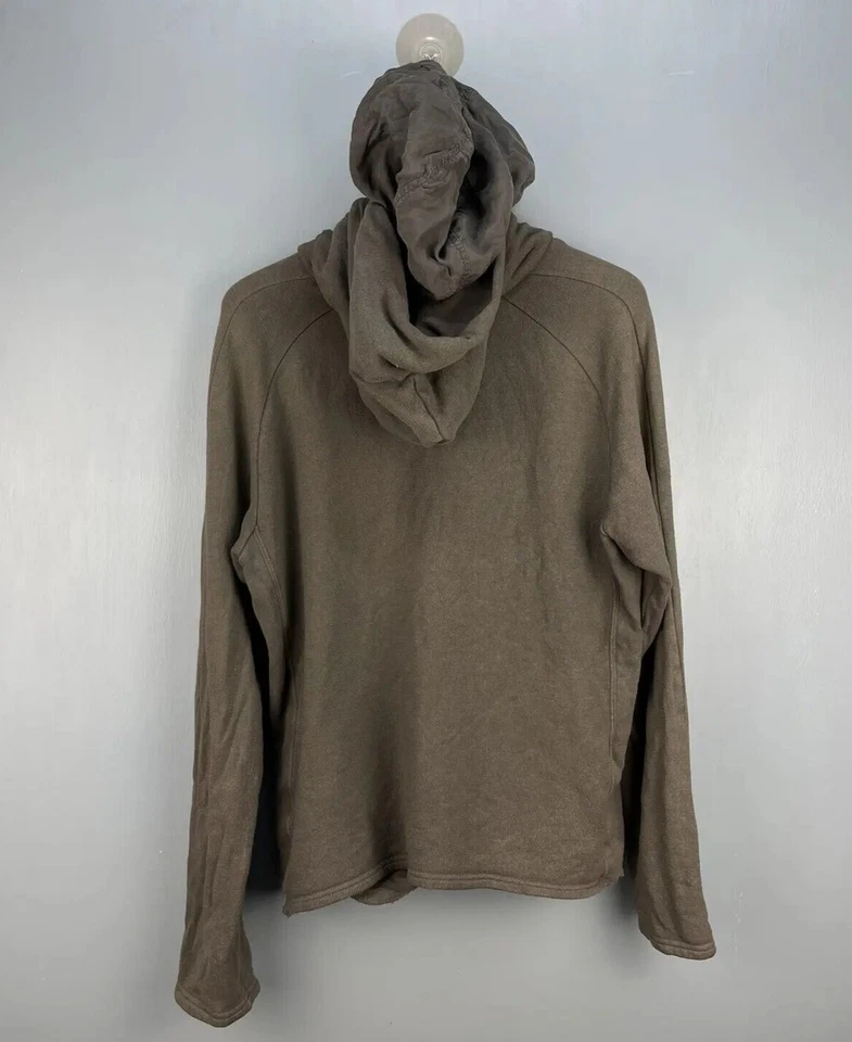 Desnudo: Chaqueta con Capucha Doble Cremallera Marrón Masahiko Maruyama Para Hombre/EE. UU. S/UE 46 Foto 2 de 4