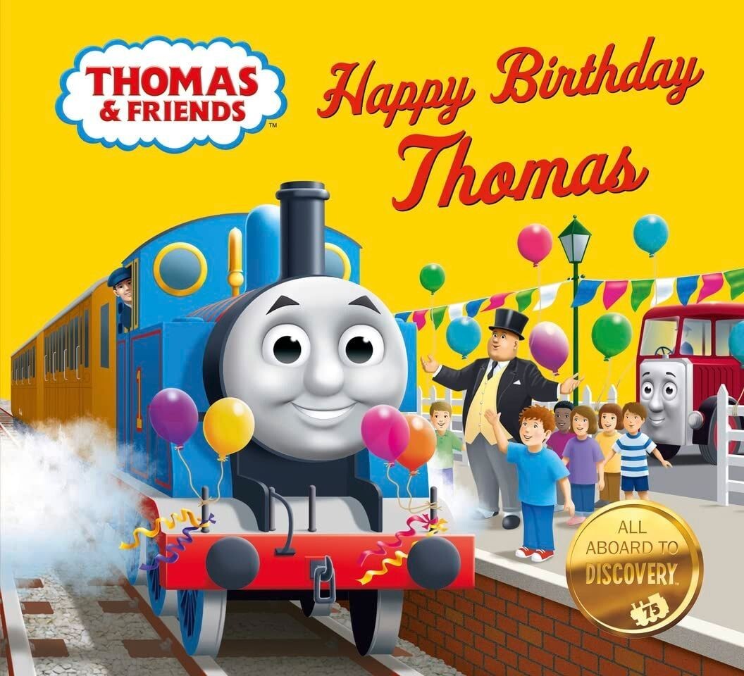 Thomas & Friends: Happy Birthday, Thomas! (Board book – Picture Book, 2020)