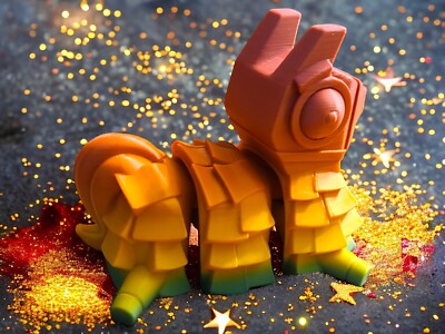 Pinata, 3d print, Mini Pinata, Fiesta, Llama, child toy, Party Decor, fidget