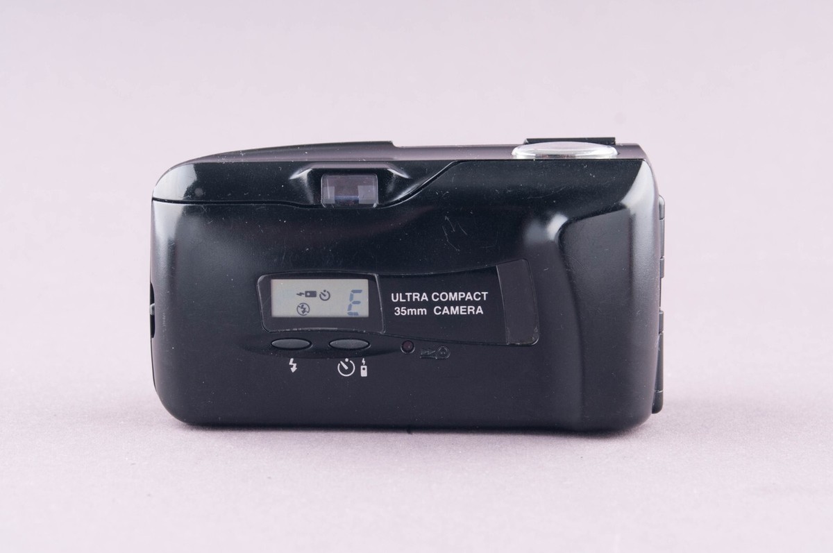 Olympus Mju II Stylus Epic DLX 35mm Black Point & Shoot Film Olympus Mju II Stylus Epic DLX 35mm Black Point & Shoot Film