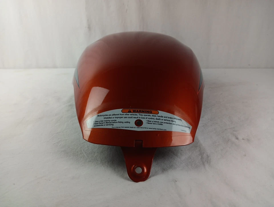 Harley Davidson V-ROD VRSC 夜杆 SEDONA 橙色空气盒过滤器罐盖 — 第 3/4 张图片