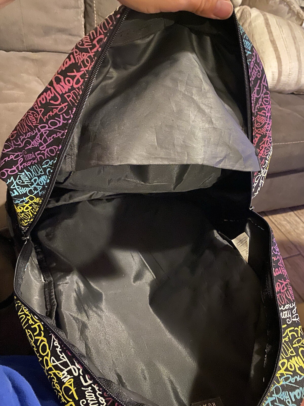 Excellent Condition Roxy Black Backpack - image 3