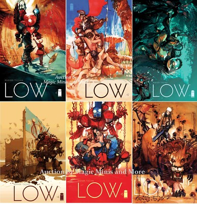 LOW (6) Issue Run #1 2 3 4 5 6 Remender Tocchini Comic iMAGE 1st print