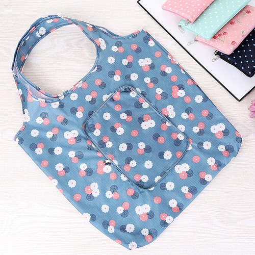 Waterproof Shopping Bags Travel Reusable Grocery Tote Foldable for - Picture 9 of 12