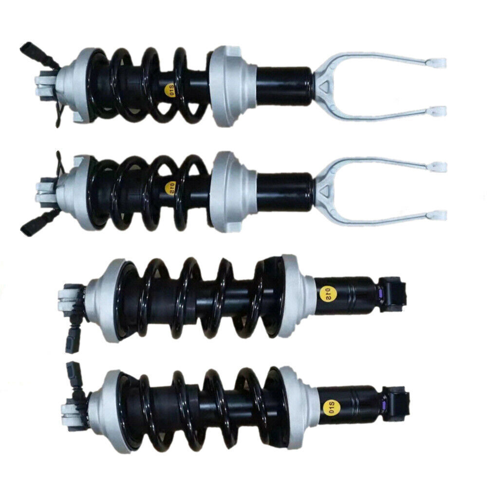 4PCS Front Rear L+R Air Suspension Shocks Magnetic Ride For Audi R8 Lamborghini