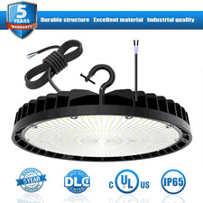 240W UFO High Bay LED Shop Lighting,Garage Shopping Mall LED High Bay Light DLC
