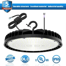 240W UFO High Bay LED Shop Lighting,Garage Shopping Mall LED High Bay Light DLC