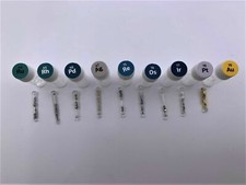 Rhodium Iridium Platinum Gold Ruthenium Osmium Metal Crystal 50 mg Ampoule Set