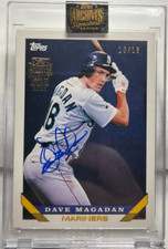 Dave Magadan 2022 Topps Archives Signature Series '93 Autograph Auto #'d 10/18