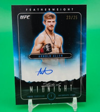 2024 Topps UFC Midnight Arnold Allen Strokes of Midnight Auto /25 🔥🔥🔥