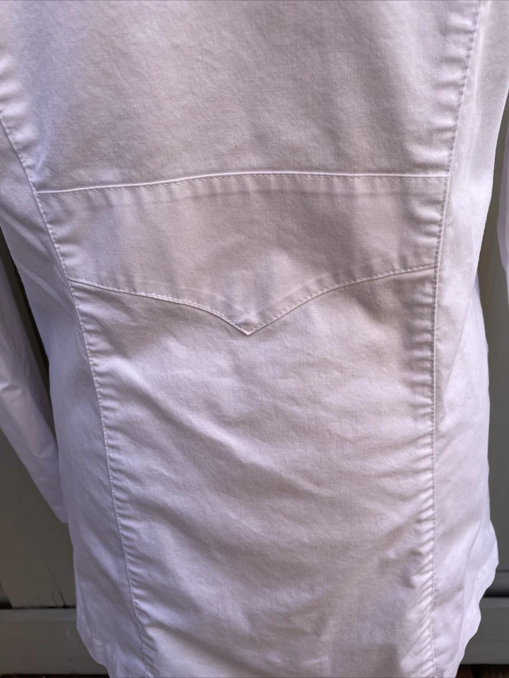 Women's 1st Quality META Fundamentals White Mid Length Lab Coat Size 8(M) - Image 4 of 4