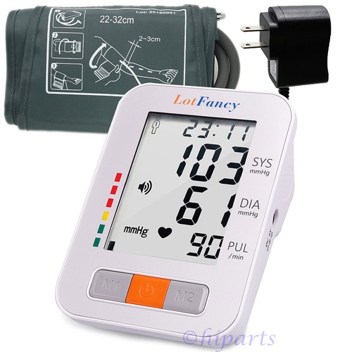 Automatic Upper Arm High Blood Pressure Monitor BP Cuff Machine Meter Gauge Test - Picture 8 of 24
