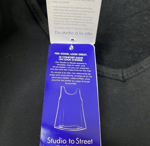NWT Gaiam Juliette Black Shift Sleeveless Dress Women Sz M - Picture 3 of 7