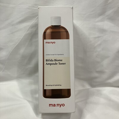 MANYO FACTORY Bifida Biome Ampoule Toner Fortify Skin Exfoliates Refine 400mL