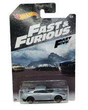 HOT WHEELS FAST & FURIOUS FAST FIVE 2009 NISSAN GT-R 5/6 FKF14