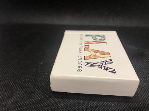 Diane von Furstenberg Playing Cards PLAY Deck RARE EUC Floral Dress Patterns DVF - Picture 4 of 10