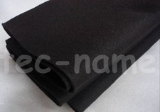 PROFI SOUNDBOARD STOFF BESPANNUNG BEZUG NADEL FILZ AKUSTIK STOFF SCHWARZ 150x200