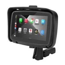 5 Inch Touch Screen Motorcycle GPS Navigator Wireless Carplay Android Auto IPX7