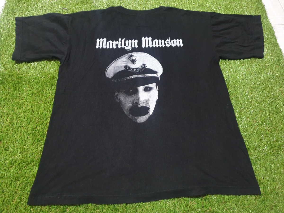 Rare Vintage 2000 Marilyn Manson T-Shirt Size L | eBay Rare Vintage 2000 Marilyn Manson T-Shirt Size L | eBay