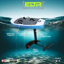 Tavola Wing Foil - Foil Board completa di pinna con sacca di trasporto