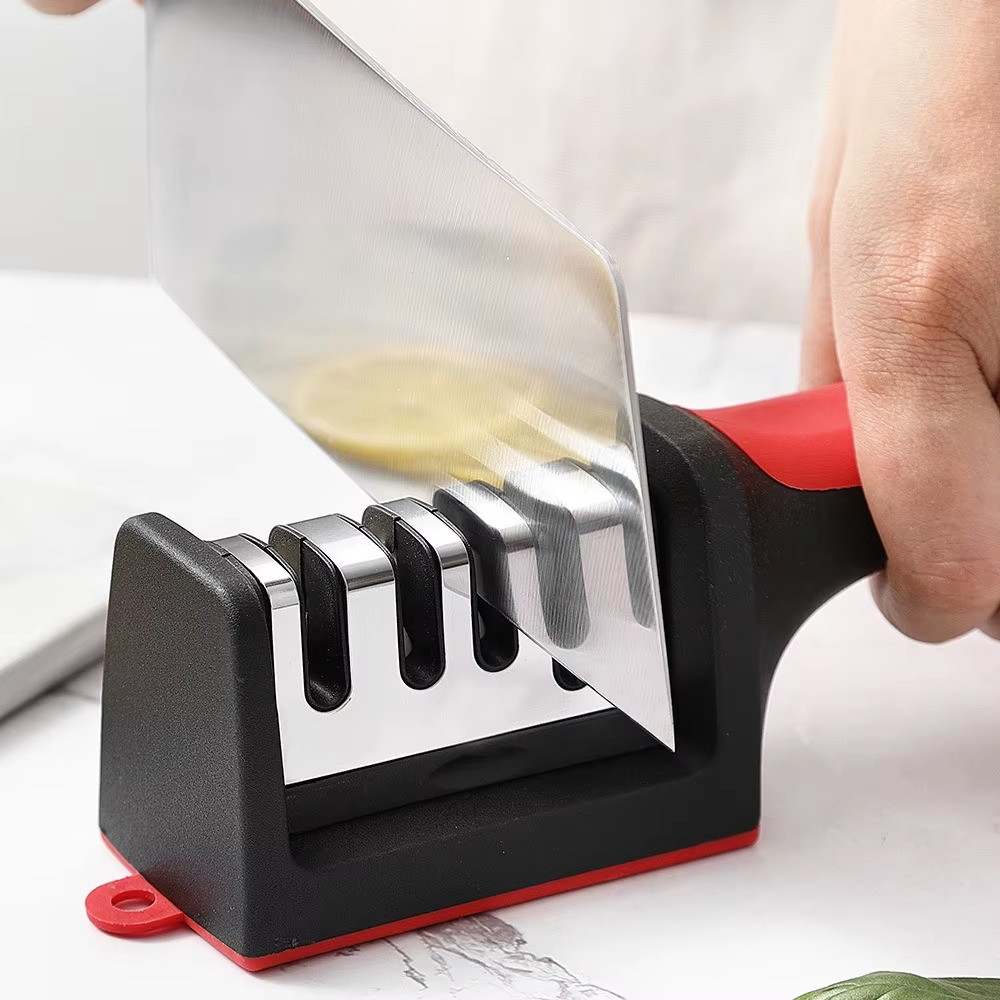 4 StageS Knife Sharpening Kitchen Blade Tool Sharp Professional Knife Sharpener