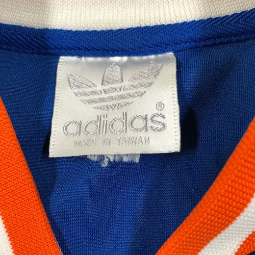 Vintage Adidas Trefoil Mens 2XL Patrick Ewing Blue Shirt Snap Front #33 Logo - Picture 4 of 8